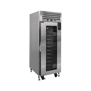 Chariot mobile de congélateur de banquet d'équipement de cuisine commerciale de haute qualité 220V avec le chariot de congélateur de réfrigération en verre de cuivre - Product Image 1