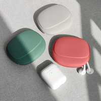 Estuche de Silicona para Auriculares, Monedero Simple y Portátil, Organizador de Cables de Datos para Auriculares con Cable y Bluetooth