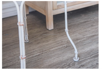 Ensemble de tables et chaises pliantes de bistrot français en fer antique avec finition durable thermolaquée pour la décoration intérieure