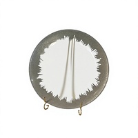 Assiette de Présentation Luxe Rétro en Plastique Écologique Dorée pour Hôtels, Banquets et Mariages