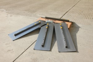 Style07 2mm 65 baja mangan 455*150 46 inci Power sekop Finishing pisau - Product Image 2