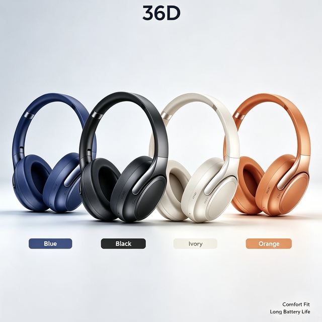 Factory Price Over Ear Wireless Headphones with Built-in Mic for Hands-free Calls AAC JL Chipset Aviation Use HiFi Stereo Music