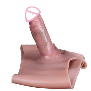 Heiße Aktion L Hosen-Lesben-Strap-On-<span class=keywords><strong>Dildo</strong></span> für Männer, Hosen-Silikon-Hohldildos, Vaginaplugs, Integrierter <span class=keywords><strong>Penis</strong></span>-Strapon-Gurt - Product Image 4