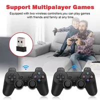 X2 jeu bâton GD10 Pro 4K lecteur de jeu 3D HD rétro écologique contrôleur de jeu vidéo sans fil TV 50 émulateur enfants cadeaux