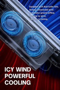 อุปกรณ์ตกแต่งภายในรถยนต์คุณภาพสูง พัดลมระบายความร้อนในรถยนต์สีน้ำตาลทนทาน-อุปกรณ์ชาร์จแบบ USB - Product Image 3