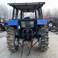 Tracteurs agricoles d'occasion New Holland SNH804 avec cabine 4x4wd Machines agricoles Chargeur TD5 TT75 Bas prix