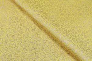 Tela Brocada de Poliéster Brillante, Transpirable y Ecológica de Alta Calidad con Motivo Floral Abstracto para Confección de Vestidos Étnicos para Niñas, Manualidades y Moda - Product Image 5