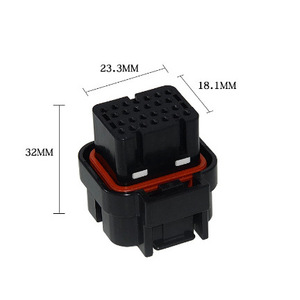 Conector de ECU Dragon Leap de 26 Pines, Conector Eléctrico Automotriz Macho DT04-3P-P007 IP20 - Product Image 2