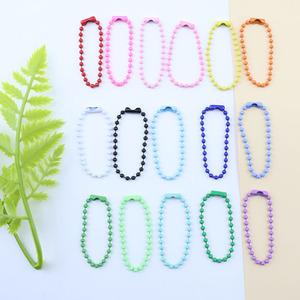 Llavero de Bolas Metálicas de Colores, Accesorios de Joyería DIY para Regalos de Fiesta y Eventos de Dinghong - Product Image 3