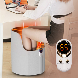 Chauffe-pieds électrique à chauffage rapide pour bureau à domicile, coussin chauffant pour les jambes, panneau pliable, chauffe-jambes infrarouge lointain, chauffe-jambes personnel sous la table - Product Image 4