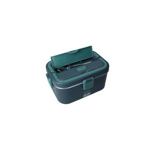 Thermal Stainless Steel <b>Lunch</b> <b>Box</b> with PP Lid BPA Free 1-3L Capacity Multifunctional Self Heating Meal Container with Cutlery - Product Image 1