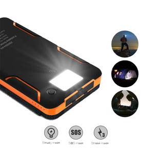 จั๊มสตาร์ท ชาร์จไร้สาย ลดราคาสุดคุ้ม 20000mAh พาวเวอร์แบงค์แบบพกพา หูฟังไร้สาย กันน้ำ ชาร์จด้วยพลังงานแสงอาทิตย์ พร้อมโลโก้ บัตรชาร์จสำหรับเดินทาง 100000 - Product Image 3