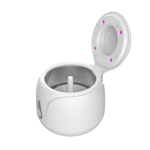 Nettoyeur à ultrasons 45 kHz pour usage privé, modèle 3 TIME, nettoyage en profondeur pour appareils dentaires, bijoux, colliers, pinceaux de maquillage, brosses à dents - Product Image 2