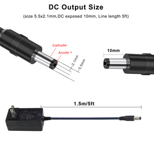 Điện 12V 3A AC adapter biến áp DC với chỉ số LED cung cấp điện - Product Image 3