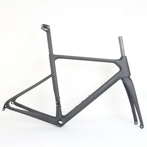 2022 суперлегкая карбоновая рама для дорожных дисков BB86, черная матовая рама для дорожного велосипеда, карбоновая рама для гоночного велосипеда на дороге