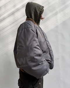 Giacca Bomber Invernale da Uomo, Oversize, Stile Vintage, Reversibile, Termica, Imbottita, Personalizzabile - Product Image 4