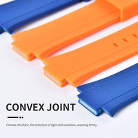 Bracelet de montre intelligente réglable en caoutchouc TPU respirant et souple pour Casio GST-B100/S110/S120/W300/410