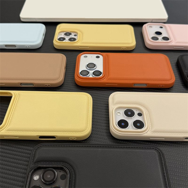 Factory Wholesale Ins Style Large-Hole Anti-Fingerprint Matte Colorful Phone Case for iphone 17E 16 15 14 13 12 11 Pro Max