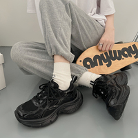 Sneakers à lacets pour femmes de haute qualité, design élégant, confortables, respirantes, doublure en mesh, légères, antidérapantes, chaussures de sport Lanvine All