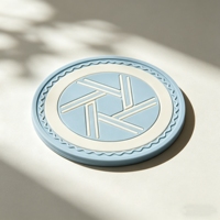 Sous-verres personnalisés en PVC/caoutchouc/silicone, souples, imperméables, durables, lavables, écologiques, réutilisables, de qualité alimentaire, vente en gros