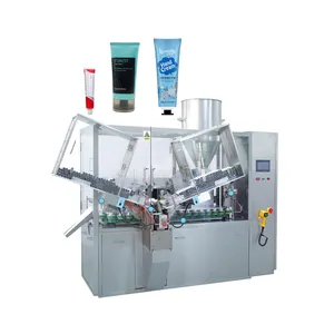 Automatic 502 Liquid Glue Filler And Sealer Aluminum Collapsible Tube Filling Machine For Small Business