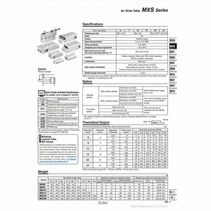 Mesa deslizante de aire SMC Pneumatics, piezas neumáticas de - Product Image 1
