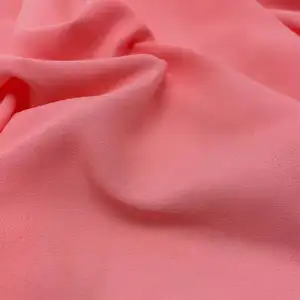 Çin fabrika polyester yosun krep buruşuk şifon kumaş