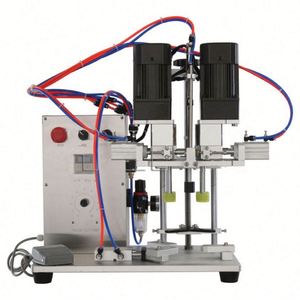 Machine de bouchage de bouteilles semi-automatique facile à utiliser, design compact, fonctionnement convivial - Idéale pour la production à petite échelle - Product Image 6