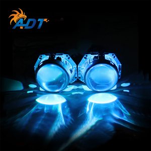 Feux LED RGB pour voiture, yeux d'ange et yeux de démon, contrôlables par application ADT, changement de couleur - Product Image 6