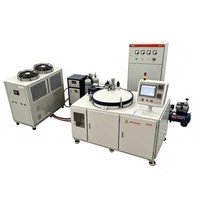 Four de laboratoire à induction pour traitement thermique des fibres céramiques de nitrure d'aluminium en environnement sous vide poussé à l'argon