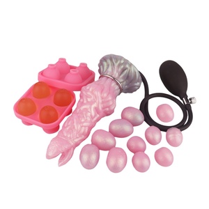 YOCY Ovipositor Soft Anal Sex Toys Lay Eggs Dildos Masturbation Cup Vaginal Balls <b>Butt</b> Plug Masturbators Wholesale - Product Image 3