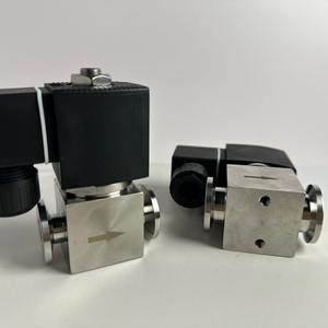 Vanne solénoïde à vide à pince à deux voies et deux positions en acier inoxydable BONDON, résistante à la corrosion pour usage industriel - Product Image 1