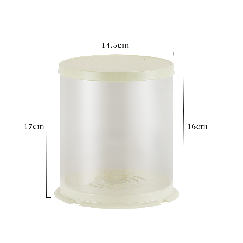 Beige de 4 pulgadas, alto, 14*14*16CM