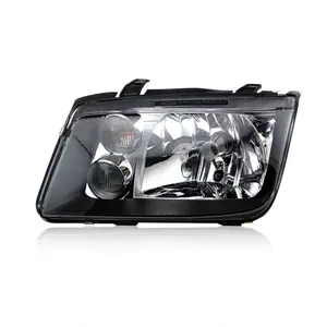 chrome housing auto headlamp for VW Bora