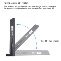 Antenne externe en caoutchouc pour routeur 3G 4G LTE, polarisation verticale flexible