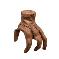 Accesorio de Decoración de Halloween para el Miércoles, Mano Cortada de Látex, Modelo Realista de Terror, Mano de Zombi Animatrónica que se Arrastra