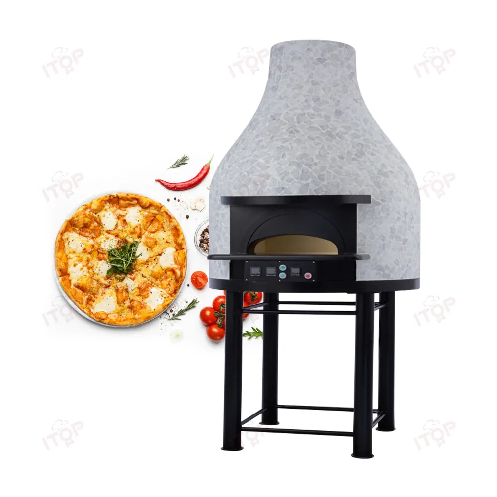 Italian Pizza Oven Dome Electric Kiln Commercial European Baking Equipment