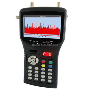 266st + 4.3 "cầm tay HD kỹ thuật số vệ tinh Finder với Spectrum Analyzer & CCTV Monitor, với DVB-S/S2 + T/T2 + C - Product Image 3