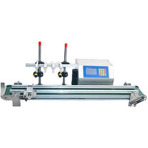 Chaîne de production de remplissage compacte à 4 têtes avec pompe à diaphragme pour l'huile alimentaire, la pâte de sésame, les boissons et les produits chimiques - Product Image 4