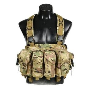 ชุดเข็มขัดยุทธวิธีรุ่นใหม่ พร้อมสายรัดปรับระดับได้ หัวเข็มขัดแบบมีช่องใส่ของ สี CP ผ้า Cordura อุปกรณ์เสริมสำหรับปืนแบบ Recon - Product Image 1