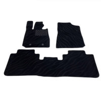 Tapis de sol de voiture BYD RHD personnalisés de haute qualité, design à ondulations d'eau, polyester imperméable, antidérapant, ensemble complet pour BYD Han, vente en gros