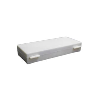 Microscope Glass <b>Slide</b> Storage Box 100pcs <b>Orange</b> Lid With Blue Green Base For Lab Use - Product Image 6