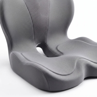 Coussin ergonomique pour chaise de bureau, support lombaire pour voiture, coussin orthopédique en mousse à mémoire de forme, coussin de siège monobloc
