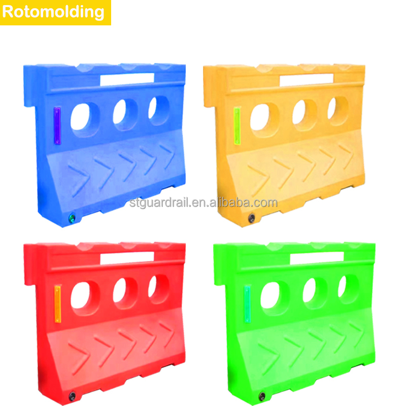 Best Supplier Rotomolding Product Traffic Barrier for Road Traffic Barrier Fill Water Safety Plastic Water Barrier Rotomolding