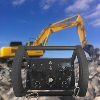 Télécommande radio sans fil pour équipements de grues industrielles et excavatrices, étanche IP68 et portée longue distance de 50 à 500 m