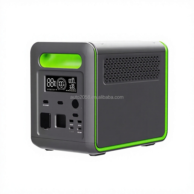 1200W 1024Wh Portable Power Station Solar Generator LiFePO4 Battery 4000+ Cycles Pure Sine Wave for Home Backup