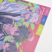 Porte-documents personnalisé A4/A5 en PP durable, couleurs personnalisées, impression UV, avec intercalaires à languettes, motifs mignons de dessins animés/anime