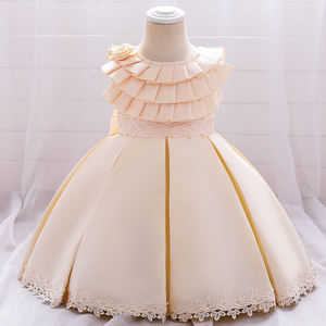 Vêtements pour enfants, petite robe de princesse à fleurs pour bébé, robe de fête pour fille de 3 à 5 ans - Product Image 4