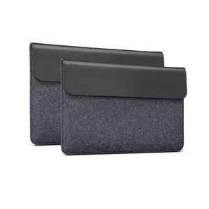 felt laptop notebook sleeve cover used 14 pro max briefcase Apple Mac Pro Mac Book tool case felt laptop case bag