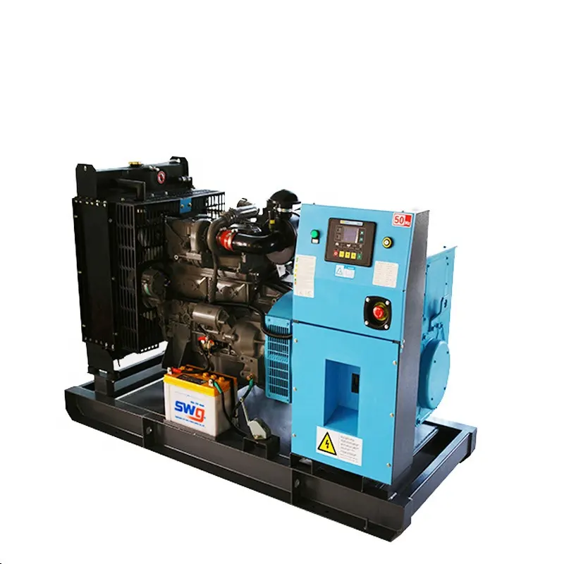 YANGDONG יחיד שלב 8kw 8kva כוח גנרטורים 400v חשמלי להתחיל דיזל גנרטור